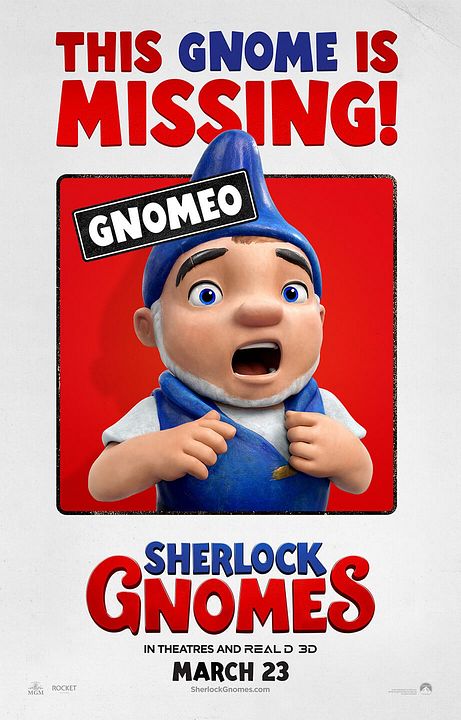 Sherlock Gnomes : Póster