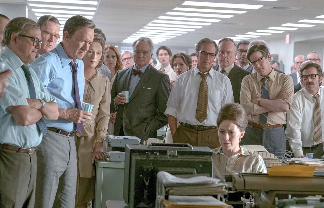 The Post: Los oscuros secretos del Pentágono : Foto Tom Hanks, Carrie Coon, Meryl Streep