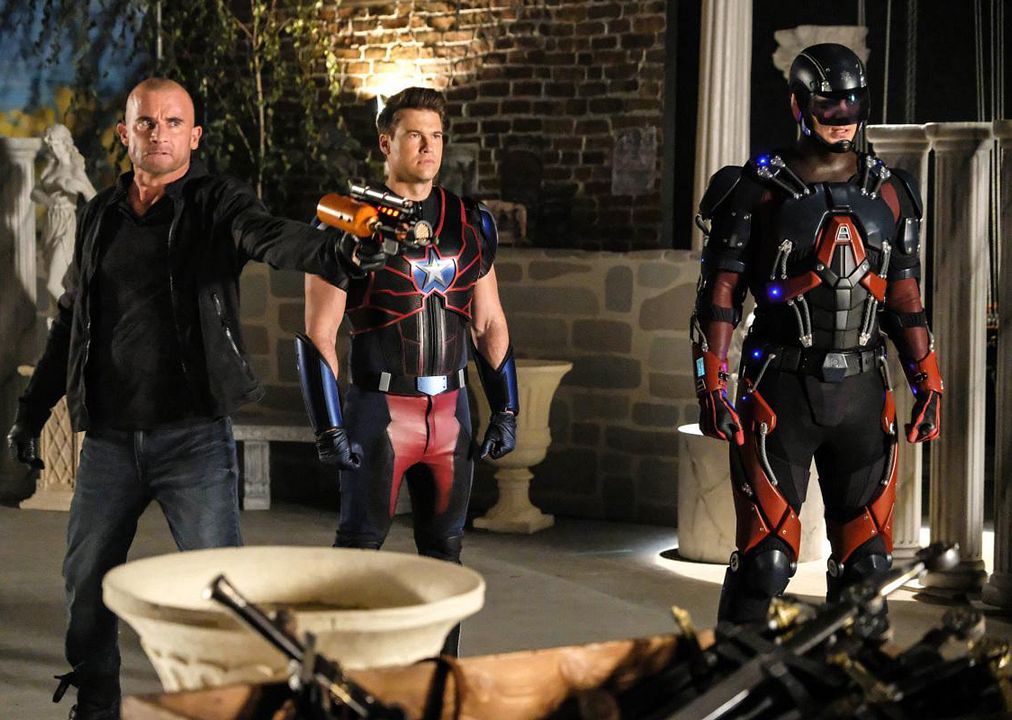 DC's Legends of Tomorrow : Foto Dominic Purcell, Nick Zano, Brandon Routh