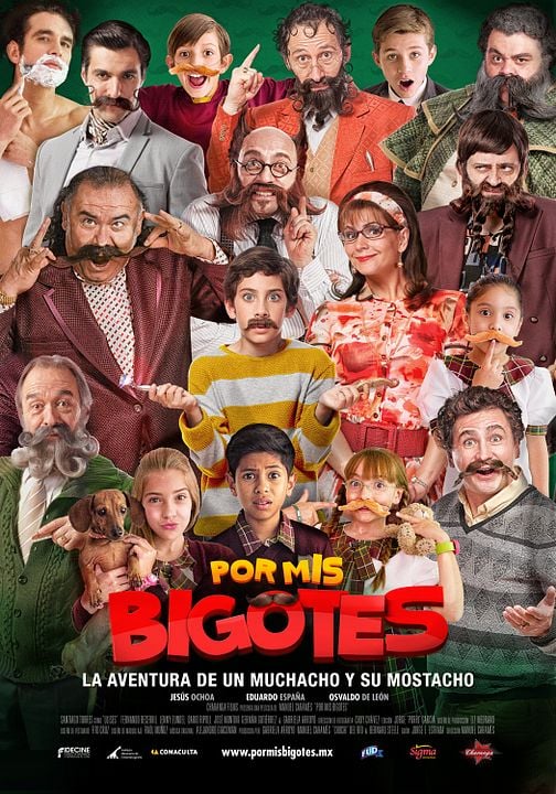Por mis bigotes : Póster
