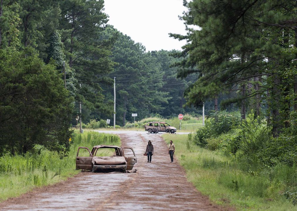 The Walking Dead : Foto Andrew Lincoln, Chandler Riggs