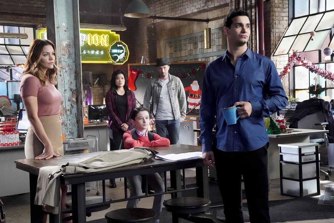Scorpion : Foto Eddie Kaye Thomas, Elyes Gabel