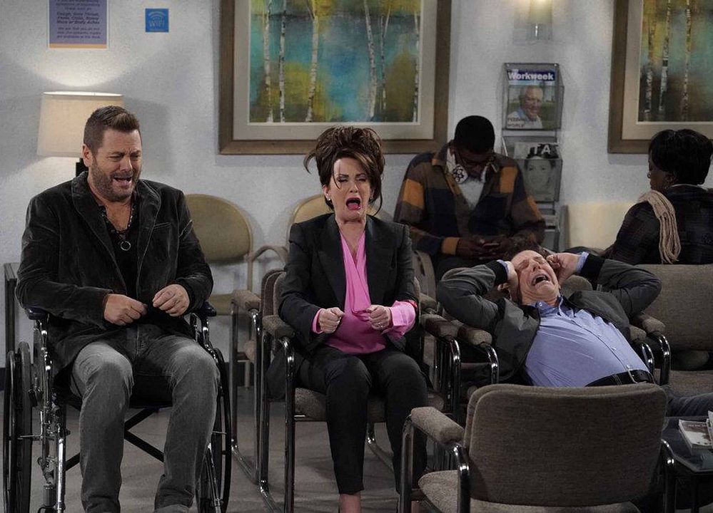 Will & Grace : Foto Nick Offerman, Megan Mullally