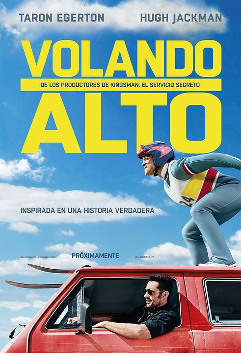 Volando alto : Póster