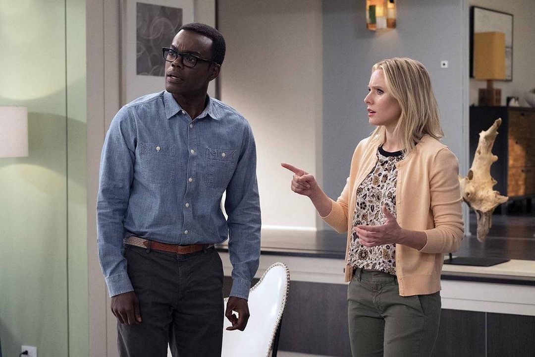 The Good Place : Foto Kristen Bell, William Jackson Harper