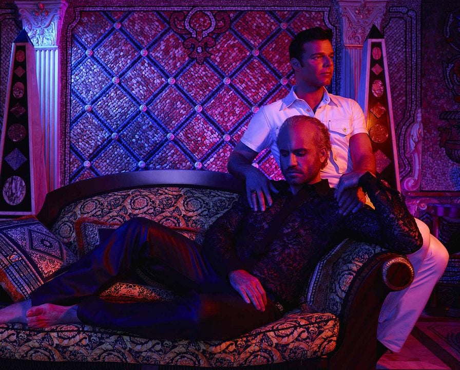 Foto Ricky Martin, Édgar Ramírez