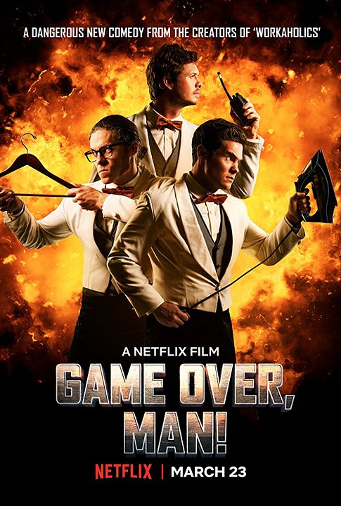 Game Over, Man! : Póster
