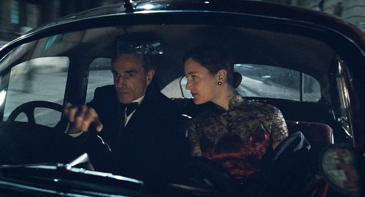El hilo fantasma : Foto Vicky Krieps, Daniel Day-Lewis