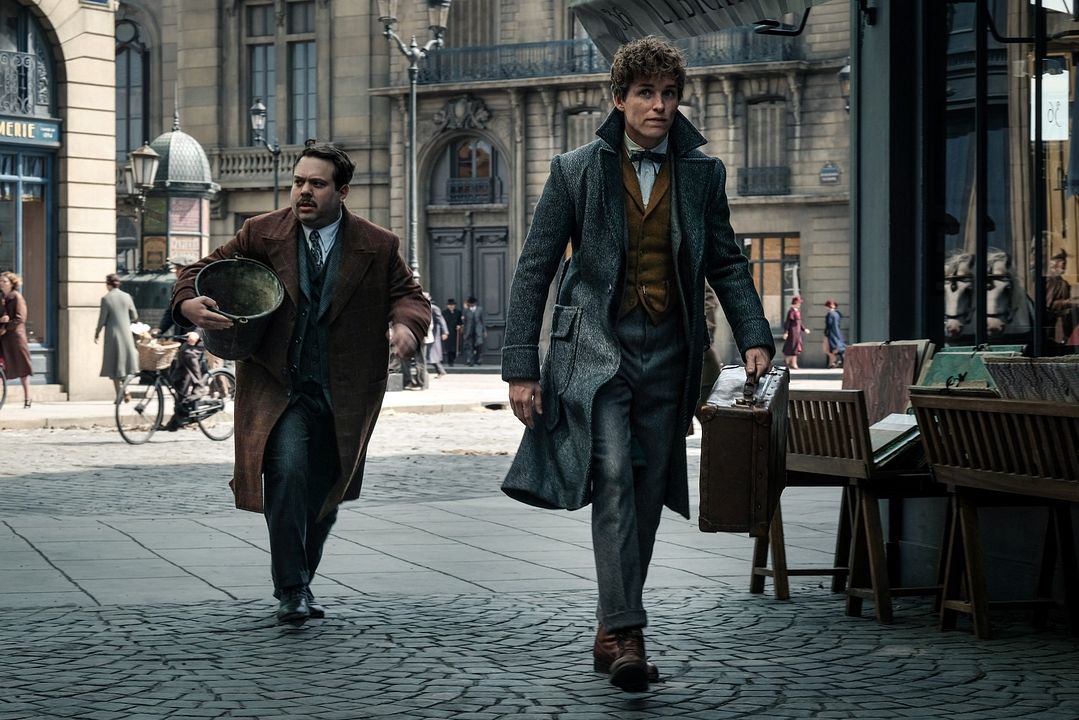 Animales fantásticos: Los crímenes de Grindelwald : Foto Eddie Redmayne, Dan Fogler