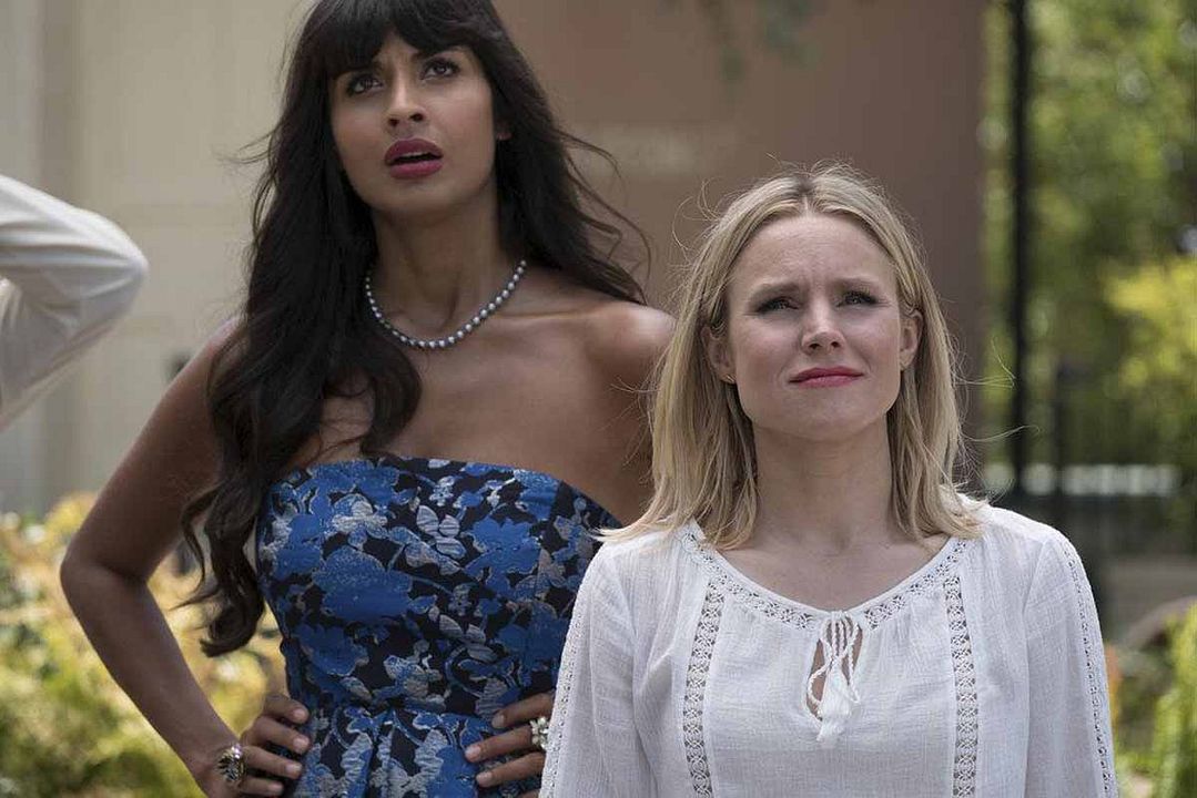 The Good Place : Foto Jameela Jamil, Kristen Bell