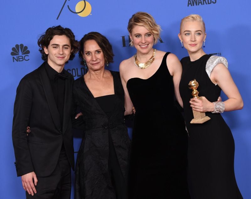 Lady Bird : Cobertura de revista Timothée Chalamet, Saoirse Ronan, Greta Gerwig, Laurie Metcalf