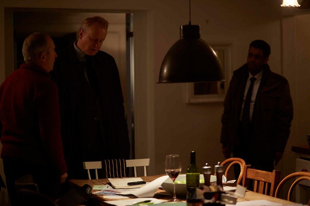 Foto Stellan Skarsgård, Michael Maloney, Adeel Akhtar