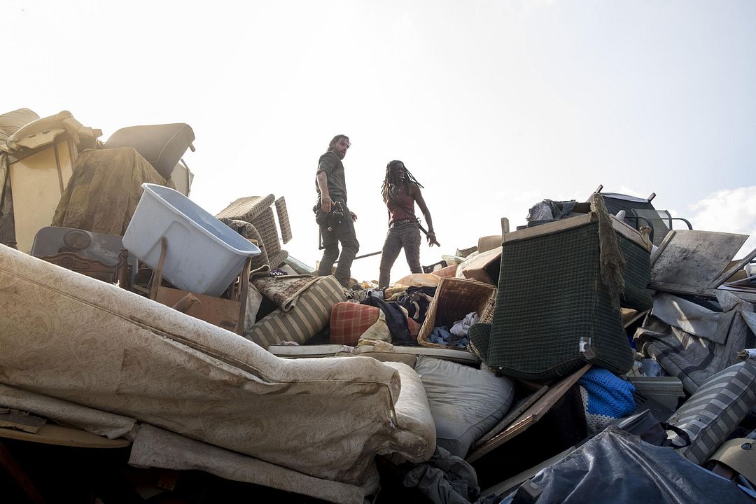 The Walking Dead : Foto Andrew Lincoln, Danai Gurira