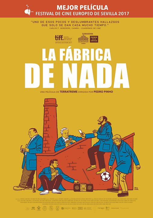 La fábrica de nada : Póster