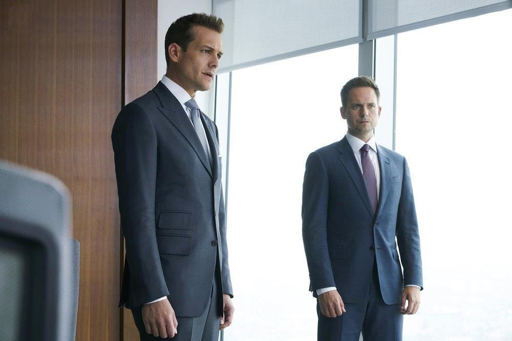 Suits : Foto Gabriel Macht, Patrick J. Adams