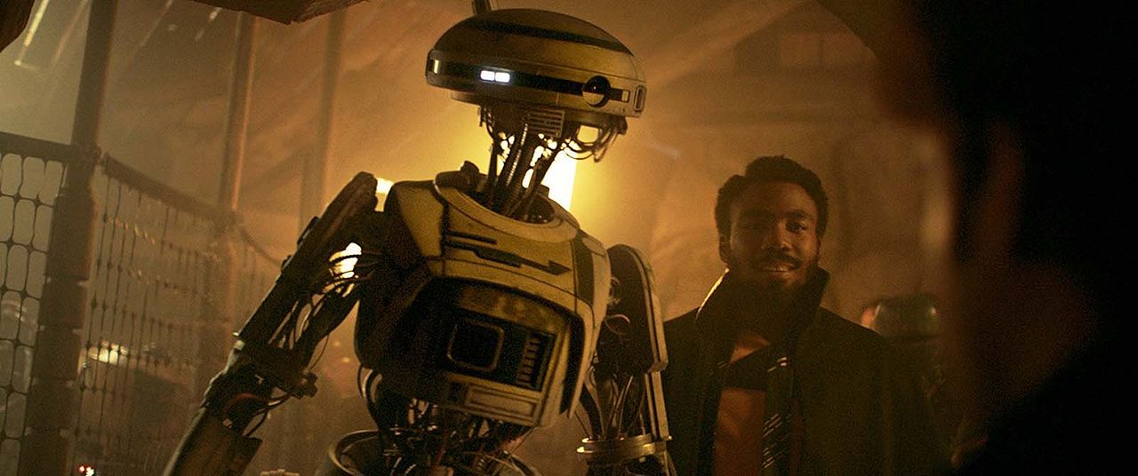 Han Solo: Una historia de Star Wars : Foto Donald Glover, Phoebe Waller-Bridge