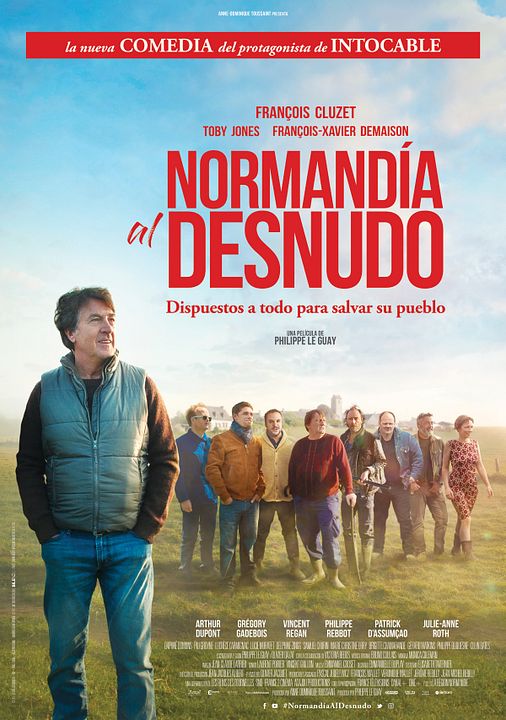 Normandía al desnudo : Póster