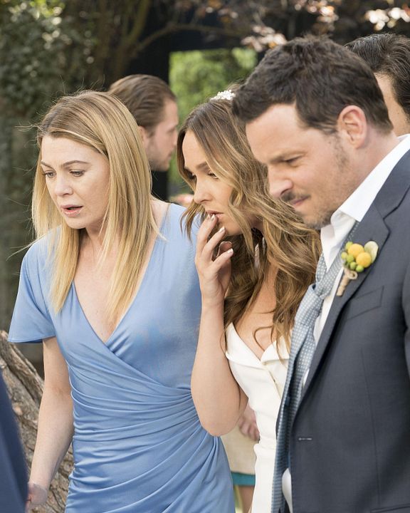 Grey's Anatomy : Foto Ellen Pompeo, Camilla Luddington, Justin Chambers (I)