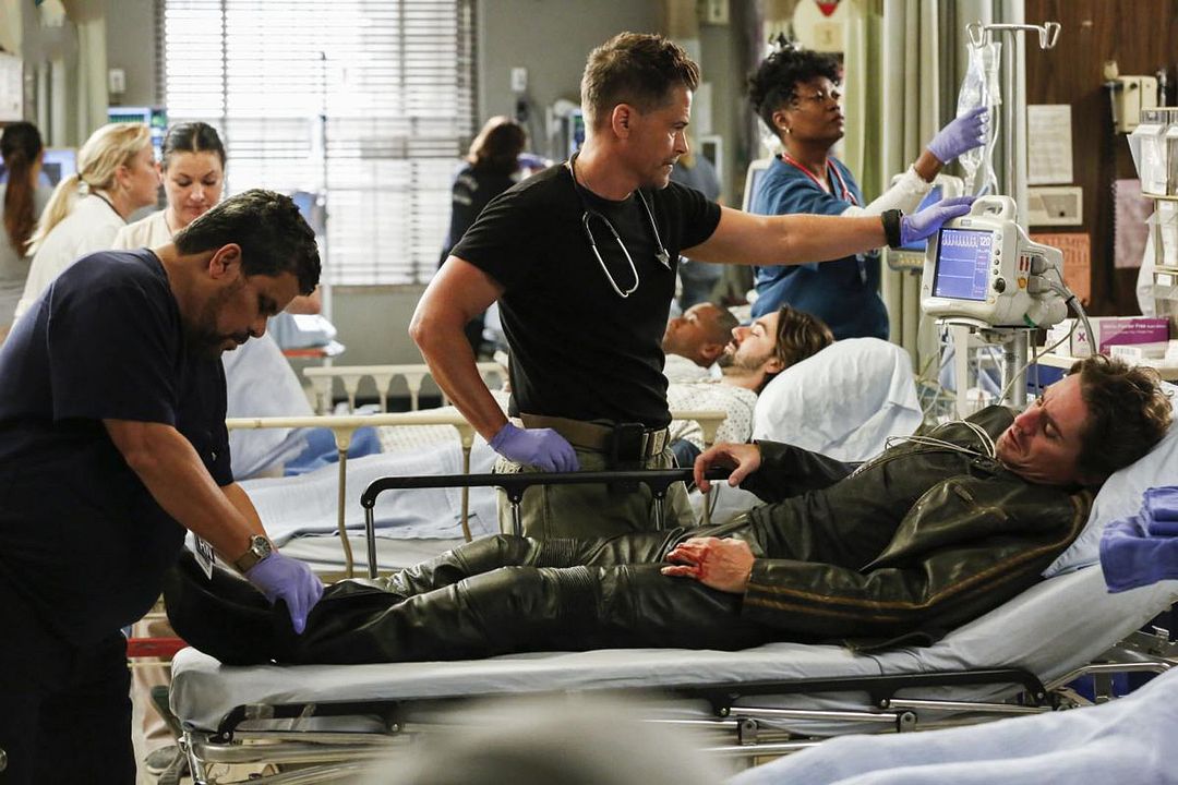 Foto Luis Guzmán, Rob Lowe