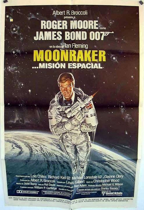 007: Moonraker : Póster