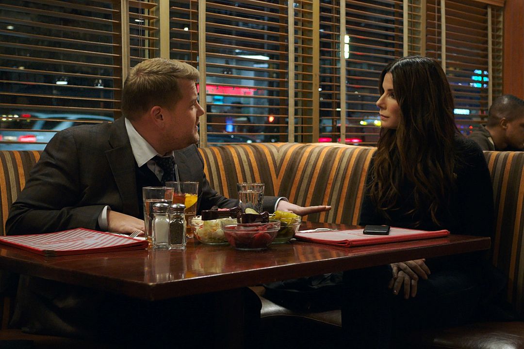Ocean´s 8: Las estafadoras : Foto Sandra Bullock, James Corden