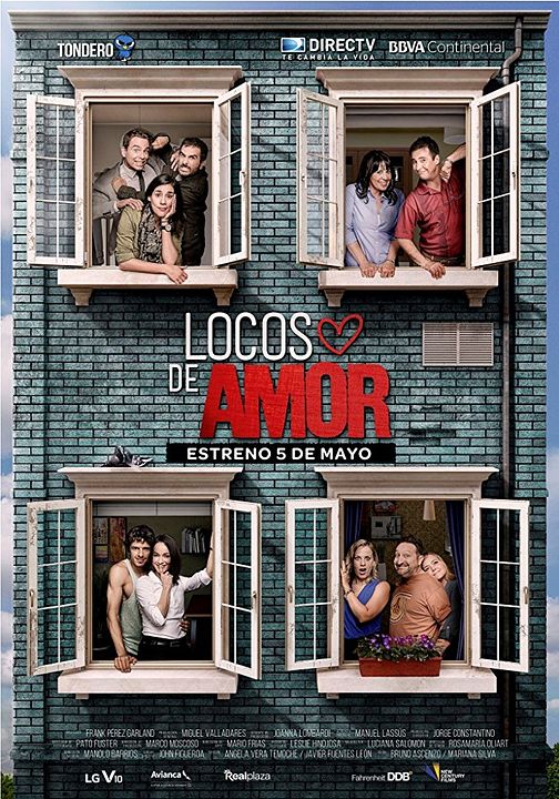 Locos de amor : Póster