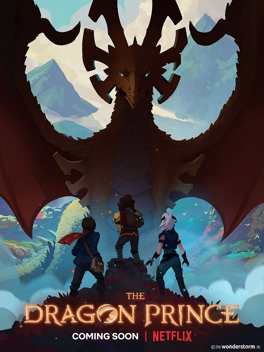 El príncipe dragón : Póster