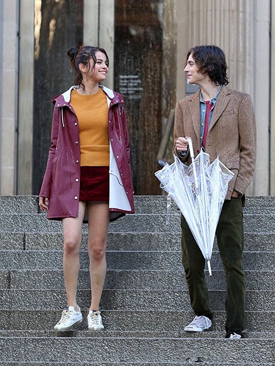 Un día lluvioso en Nueva York : Póster