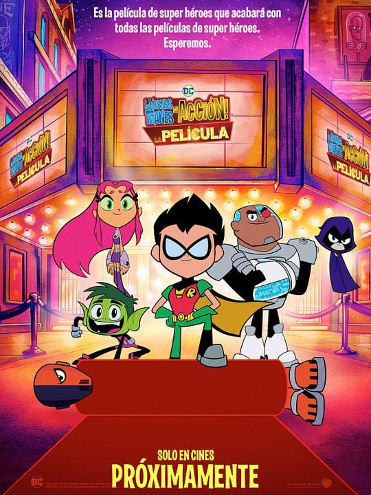 Jóvenes Titanes en acción: La película : Póster