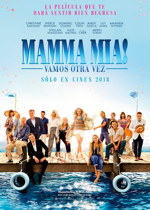 Mamma mia! Vamos otra vez : Póster