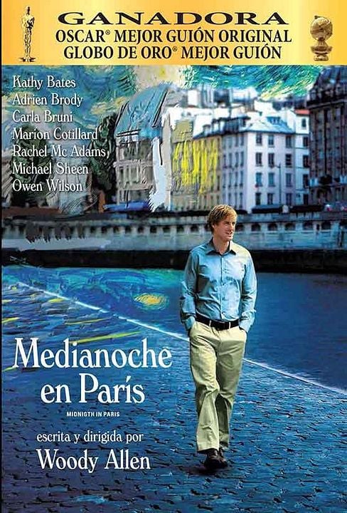 Medianoche en París : Póster