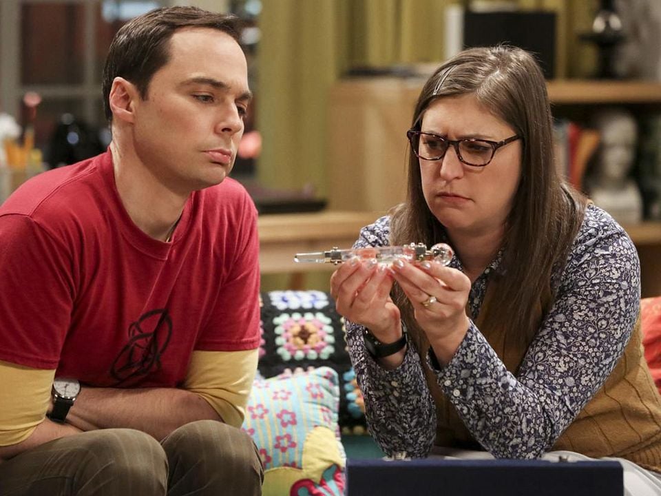 The Big Bang Theory : Póster Mayim Bialik, Jim Parsons
