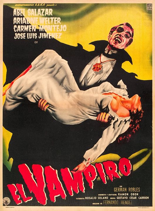 El Vampiro : Póster