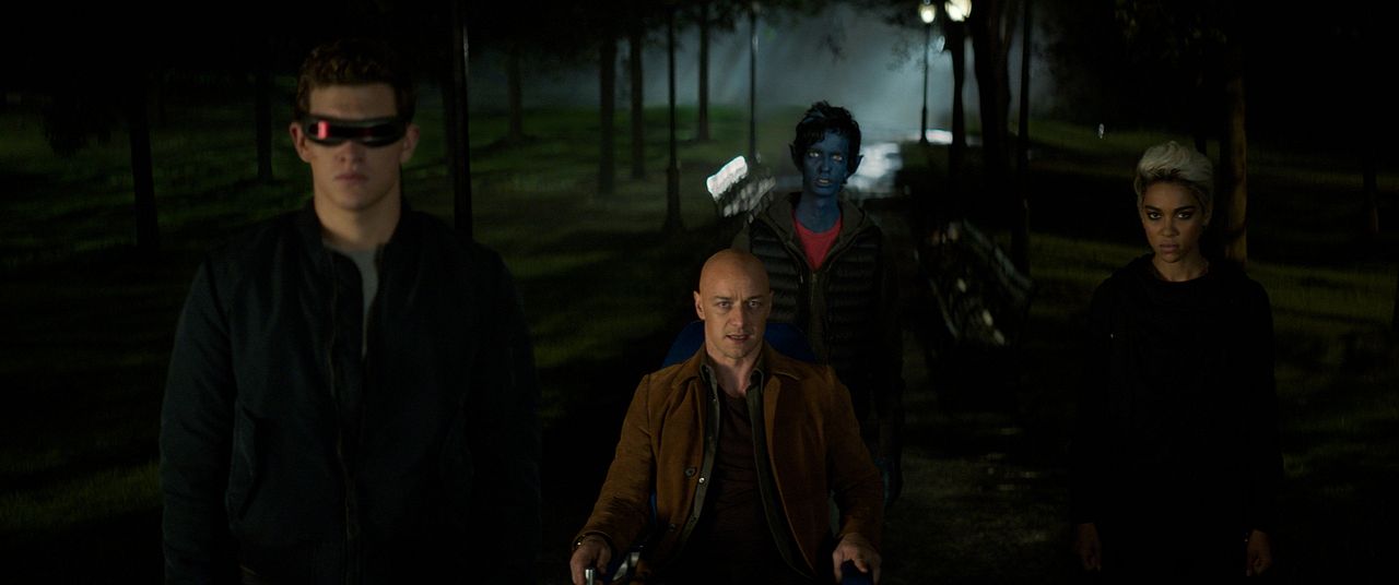 X-Men: Dark Phoenix : Foto Kodi Smit-McPhee, Alexandra Shipp, Tye Sheridan, James McAvoy