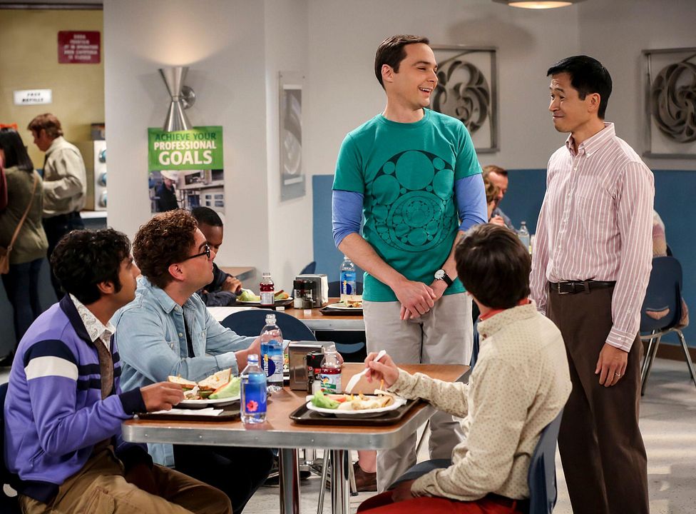 The Big Bang Theory : Póster Jim Parsons, Kunal Nayyar, Simon Helberg, Johnny Galecki
