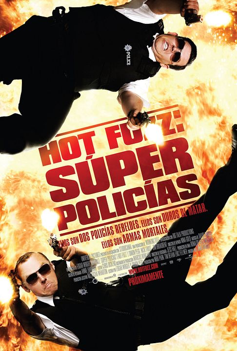 Hot Fuzz: Super policías : Póster
