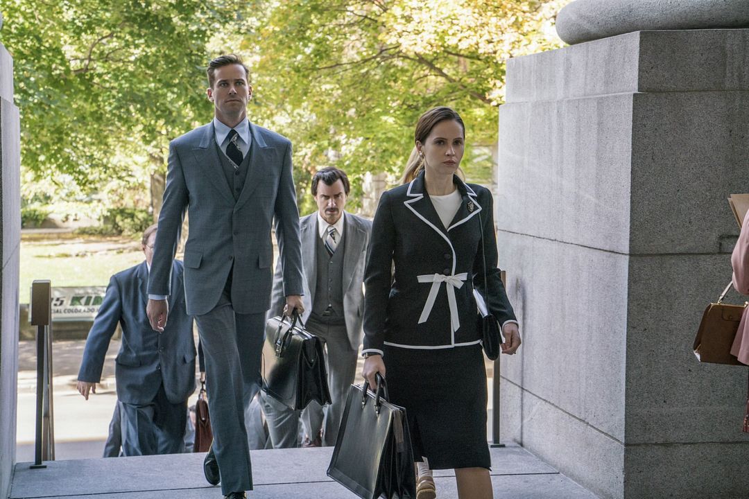 La voz de la igualdad : Foto Felicity Jones, Armie Hammer