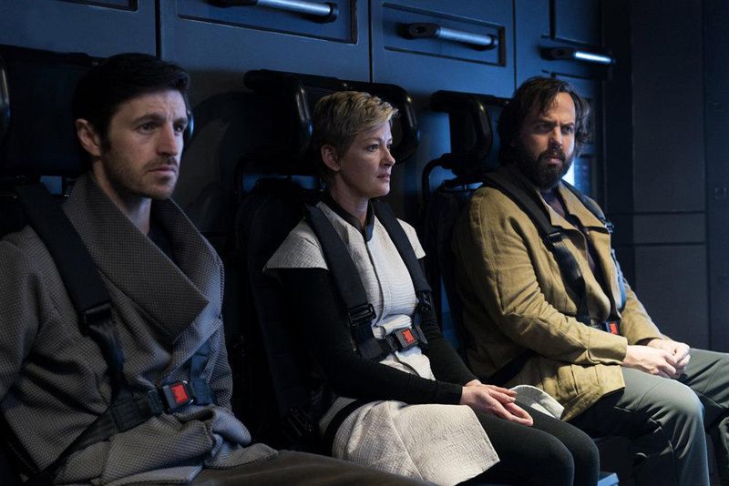 Nightflyers : Foto Eoin Macken, Angus Sampson, Gretchen Mol