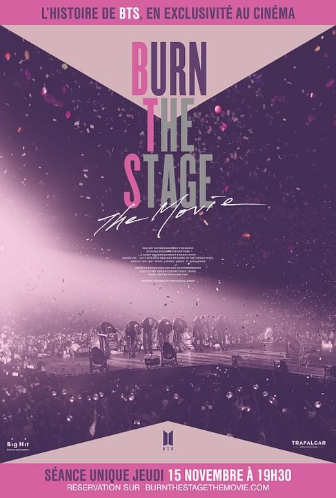 Burn the Stage: La película : Póster