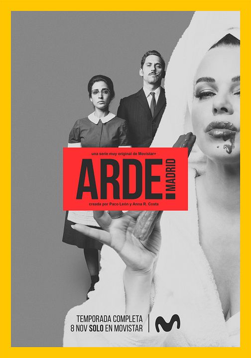 Arde Madrid : Póster