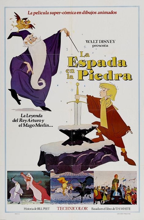 La espada en la piedra : Póster