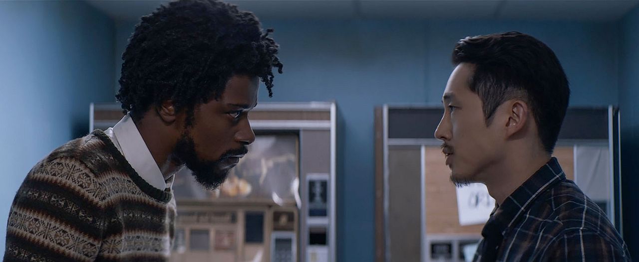 Sorry to bother you : Foto Lakeith Stanfield, Steven Yeun