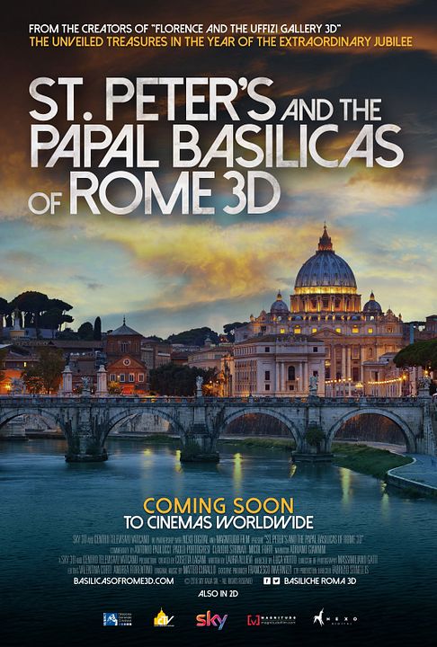 San Pedro y las basílicas papales de Roma : Póster