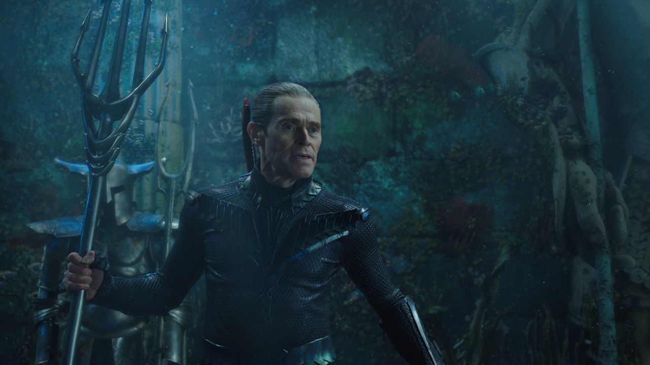 Aquaman : Foto Willem Dafoe
