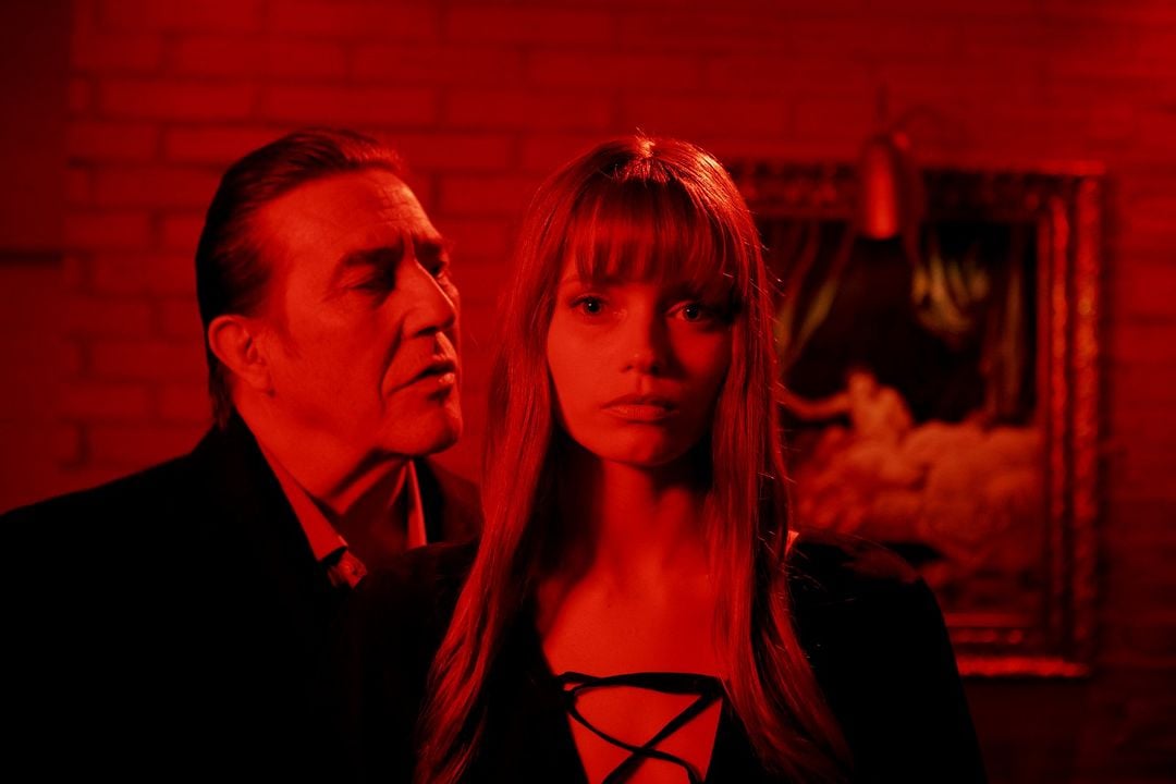 Foto Abbey Lee, Ciarán Hinds