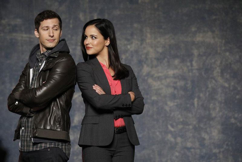 Foto Melissa Fumero, Andy Samberg