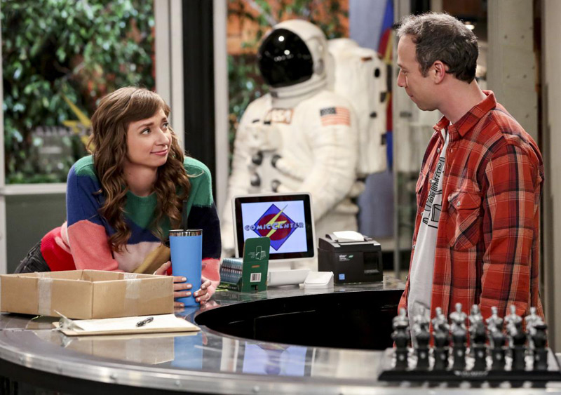 The Big Bang Theory : Póster Kevin Sussman, Lauren Lapkus