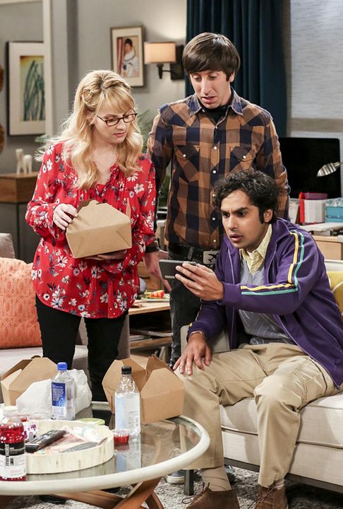 The Big Bang Theory : Foto Kunal Nayyar, Melissa Rauch, Simon Helberg
