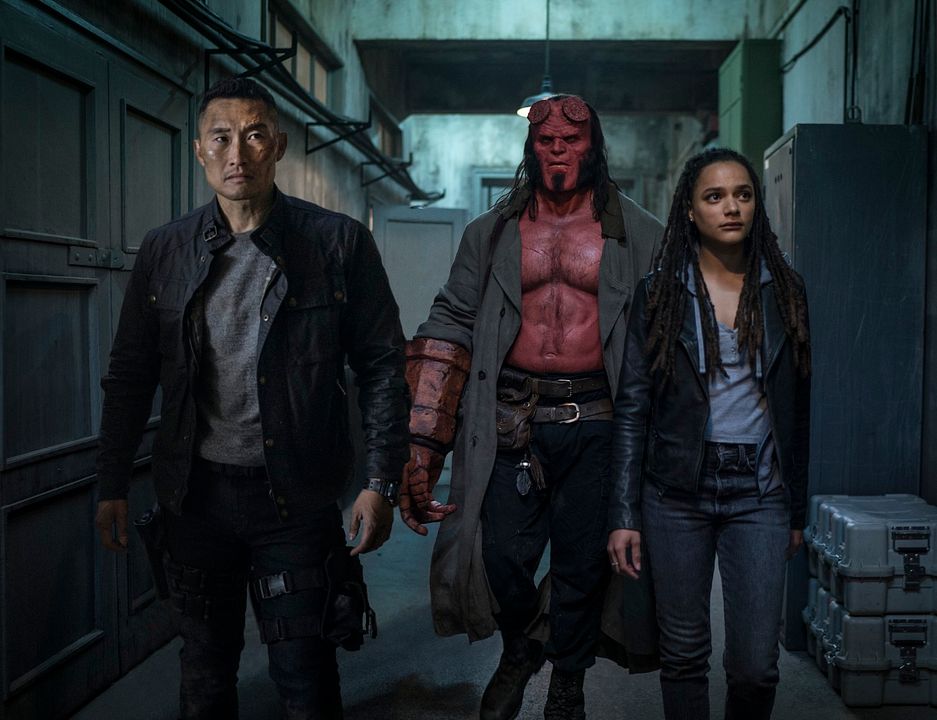Hellboy : Foto Daniel Dae Kim, David Harbour, Sasha Lane