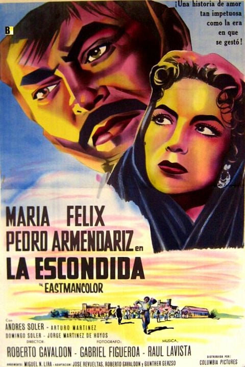 La escondida : Póster